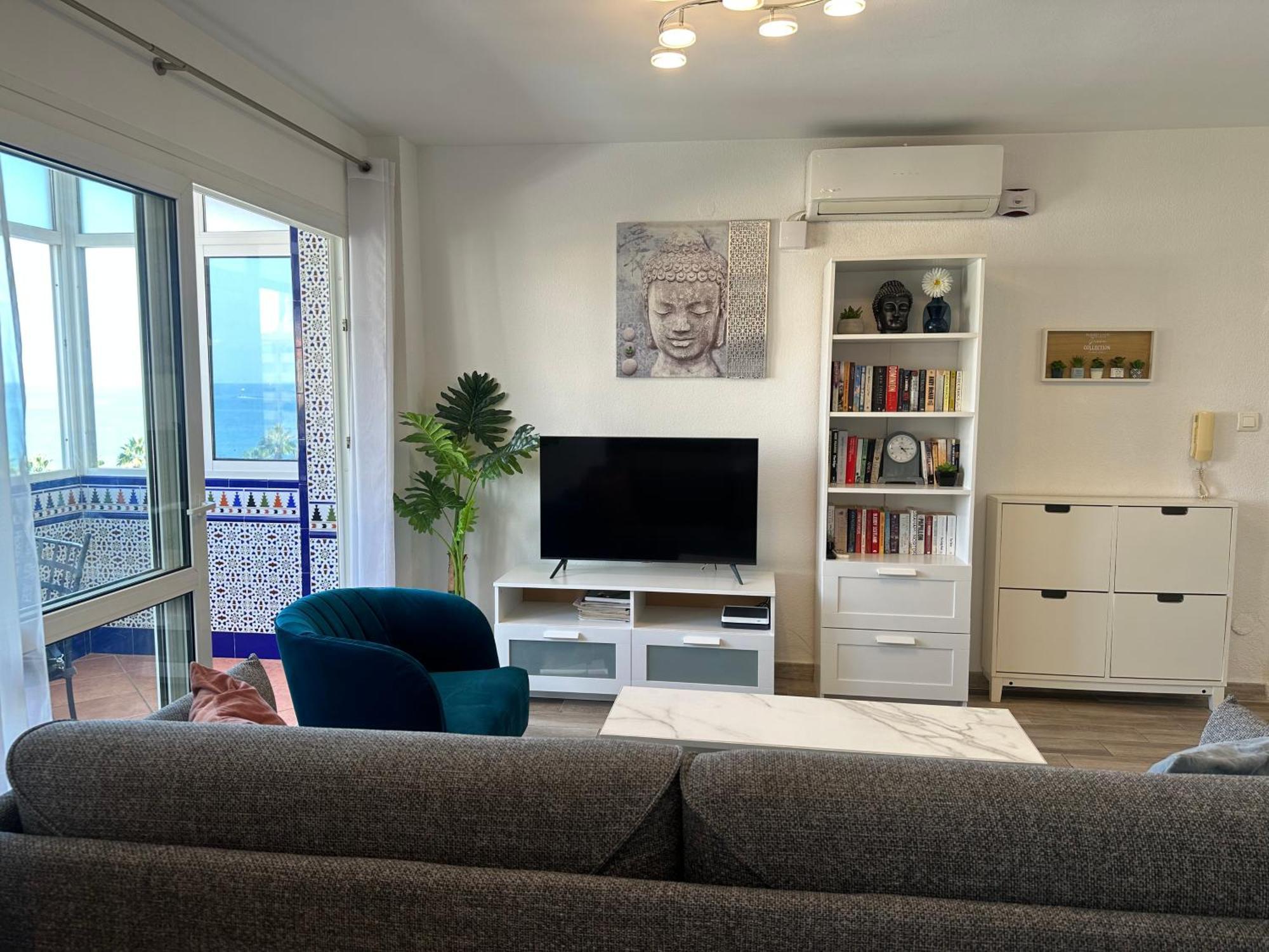 Luxury Beachfront Apartment In Benalmadena Costa Exterior foto
