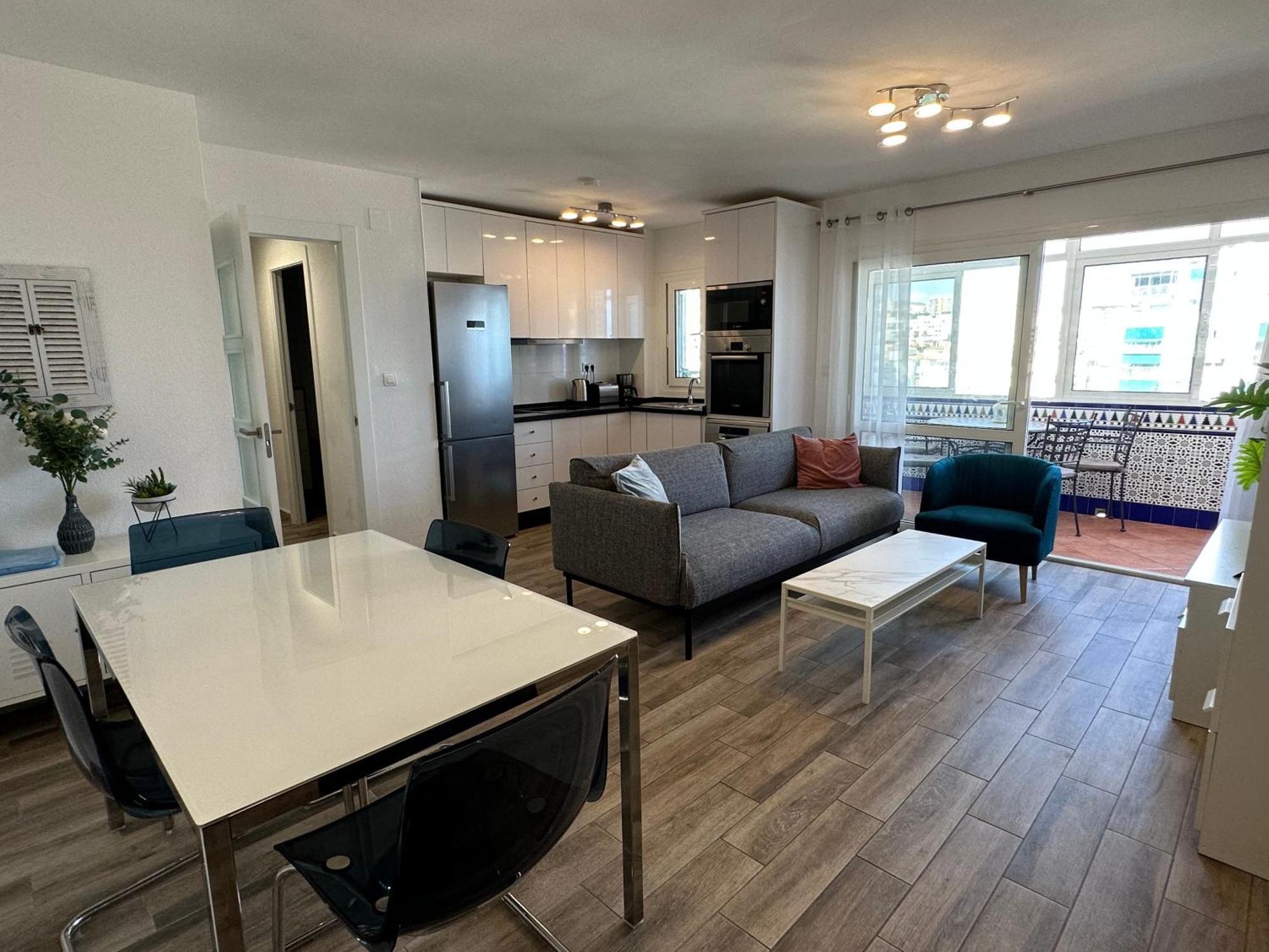 Luxury Beachfront Apartment In Benalmadena Costa Exterior foto